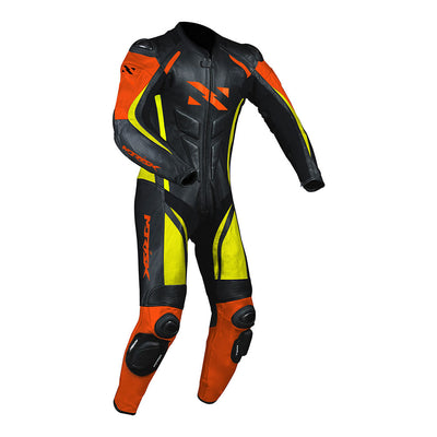 MACACÃO  NORISK SS PRETO/LARANJA/AMARELO - 58