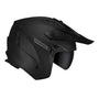 CAPACETE NORISK DARTH II MONOCOLOR PRETO  FOSCO - Imagem 25
