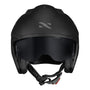 CAPACETE NORISK DARTH II MONOCOLOR PRETO  FOSCO - Imagem 16