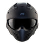 CAPACETE NORISK DARTH MONOCOLOR PRETO FOSCO - Imagem 12