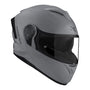 CAPACETE NORISK FORCE II MONOCOLOR NARDO CINZA - Imagem 10
