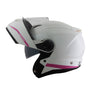 CAPACETE NORISK FORCE SIMPLICITY BRANCO - Imagem 2