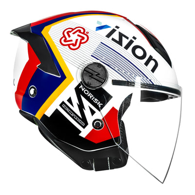 CAPACETE NORISK NEO VIZION BRANCO - 64/XXL
