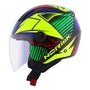 CAPACETE NORISK ORION MOSAIC AMARELO - Imagem 5