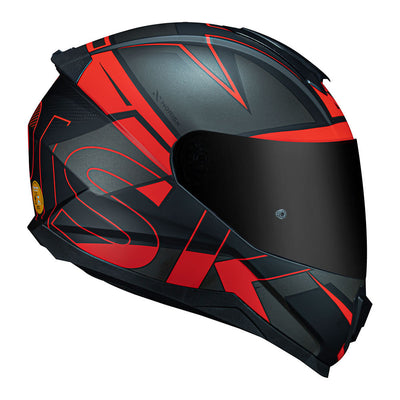 CAPACETE NORISK RAZOR AXIAL VERMELHO - 61/XL
