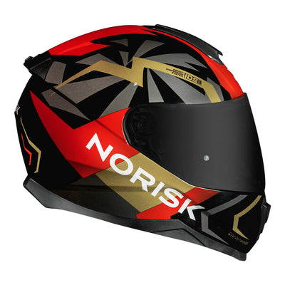 CAPACETE NORISK RAZOR GODSPEED VERMELHO - 62/XL