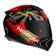 CAPACETE NORISK RAZOR GODSPEED VERMELHO - 62/XL