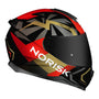 CAPACETE NORISK RAZOR GODSPEED VERMELHO - 62/XL