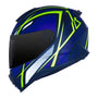 CAPACETE NORISK RAZOR NINJA AZUL - Imagem 8