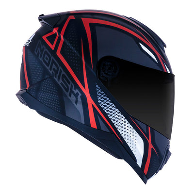 CAPACETE NORISK RAZOR NINJA PRETO - 62/XL