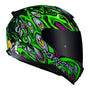 CAPACETE NORISK RAZOR PARASITE VERDE - 61/XL