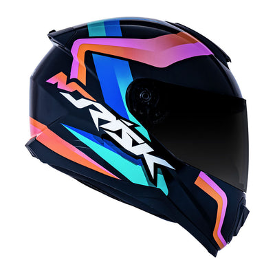 CAPACETE NORISK RAZOR VOID PRETO/LARANJA - 62/XL