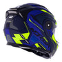 CAPACETE NORISK ROUTE FF345 SPEEDMAX AZUL FOSCO/AMARELO - Imagem 3