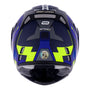 CAPACETE NORISK ROUTE FF345 SPEEDMAX AZUL FOSCO/AMARELO - Imagem 4