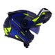 CAPACETE NORISK ROUTE FF345 SPEEDMAX AZUL FOSCO/AMARELO - Imagem 5