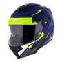 CAPACETE NORISK ROUTE FF345 SPEEDMAX AZUL FOSCO/AMARELO - Imagem 10
