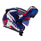 CAPACETE NORISK ROUTE FF345 SPEEDMAX AZUL FOSCO/BRANCO - Imagem 5