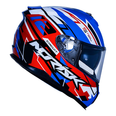 CAPACETE NORISK STRADA CIRCUIT AZUL - 62/XL