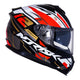 CAPACETE NORISK STRADA CIRCUIT VERMELHO - 62/XL