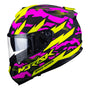 CAPACETE NORISK STRADA COMMANDO ROSA - Imagem 2