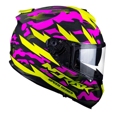 CAPACETE NORISK STRADA COMMANDO ROSA - 62/XL