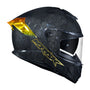 CAPACETE NORISK VIPER GT SNAKE CARBON DOURADO - 62/XL