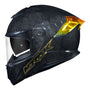 CAPACETE NORISK VIPER GT SNAKE CARBON DOURADO - Imagem 3