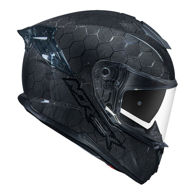 CAPACETE NORISK VIPER GT SNAKE CARBON PRETO - 62/XL