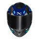 CAPACETE NORISK CARBON R SPOT AZUL - Imagem 4