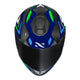 CAPACETE NORISK CARBON R SPOT AZUL - Imagem 5