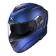 CAPACETE NORISK FORCE II MONOCOLOR AZUL FOSCO - Imagem 9