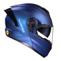 CAPACETE NORISK FORCE II MONOCOLOR AZUL FOSCO - 60/L