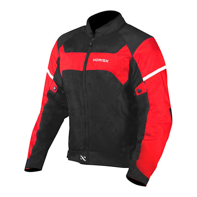 JAQUETA VENTILADA NORISK NR02 PRETO/VERMELHO - 5XL
