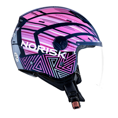 CAPACETE NORISK ORION JOURNEY ROSA - 61/XL