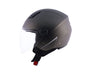 CAPACETE NORISK ORION MONOCOLOR CINZA FOSCO - Imagem 2
