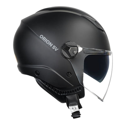 CAPACETE NORISK ORION SV MONOCOLOR PRETO FOSCO - 62/XL