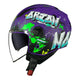 CAPACETE NORISK ORION SV SHINE ROXO FOSCO - Imagem 4