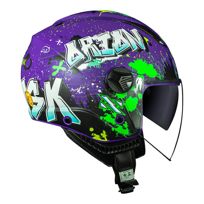 CAPACETE NORISK ORION SV SHINE ROXO FOSCO - 62/XL