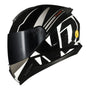 CAPACETE NORISK RAZOR FULL PRETO/BRANCO - Imagem 9