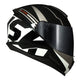 CAPACETE NORISK RAZOR FULL PRETO/BRANCO - 62/XL