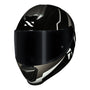 CAPACETE NORISK RAZOR FULL PRETO/BRANCO - Imagem 3