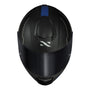 CAPACETE NORISK RAZOR FULL PRETO/AZUL FOSCO - Imagem 6
