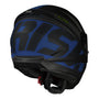 CAPACETE NORISK RAZOR FULL PRETO/AZUL FOSCO - Imagem 10