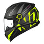 CAPACETE NORISK RAZOR FULL PRETO/AMARELO FOSCO - Imagem 10