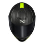 CAPACETE NORISK RAZOR FULL PRETO/AMARELO FOSCO - Imagem 2