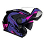 CAPACETE NORISK ROUTE FF345 SPEEDMAX ROXO - Imagem 7