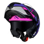 CAPACETE NORISK ROUTE FF345 SPEEDMAX ROXO - Imagem 10
