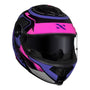 CAPACETE NORISK ROUTE FF345 SPEEDMAX ROXO - Imagem 11