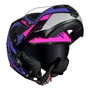 CAPACETE NORISK ROUTE FF345 SPEEDMAX ROXO - Imagem 12