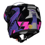 CAPACETE NORISK ROUTE FF345 SPEEDMAX ROXO - Imagem 14